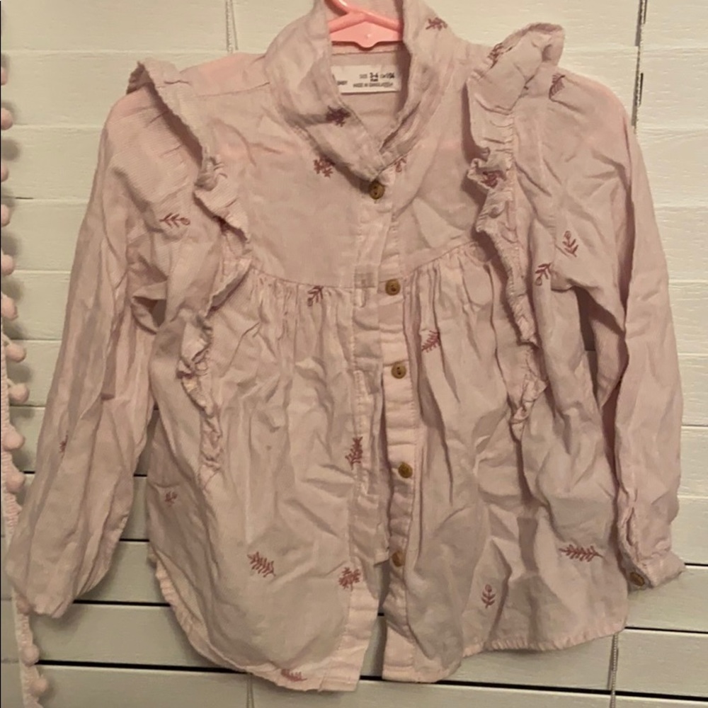 2/$10🎈 🎉5/$20🎉 Zara 3-4T Buttonup Shirt